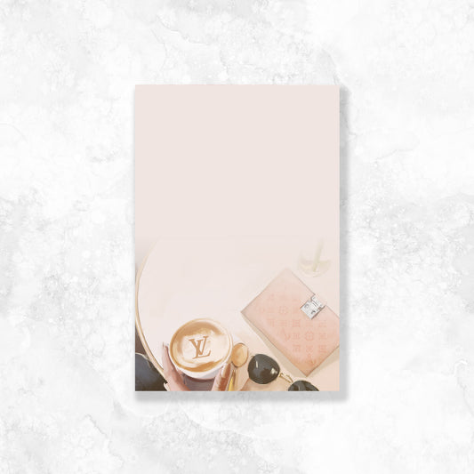 Coffee notepad  2 PER HOUSEHOLD!