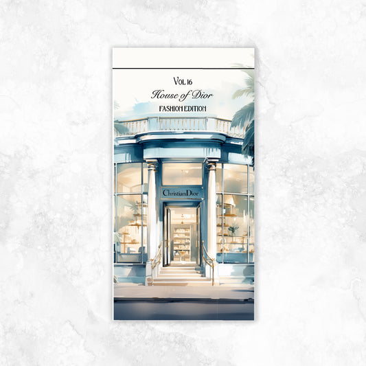 House of Dior Exclusive Fashion Sticker Book (VOL 16)