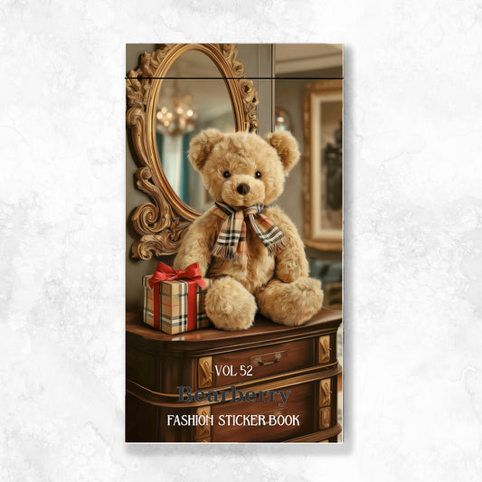 BearBerry Exclusive Fashion Sticker Book VOL 52