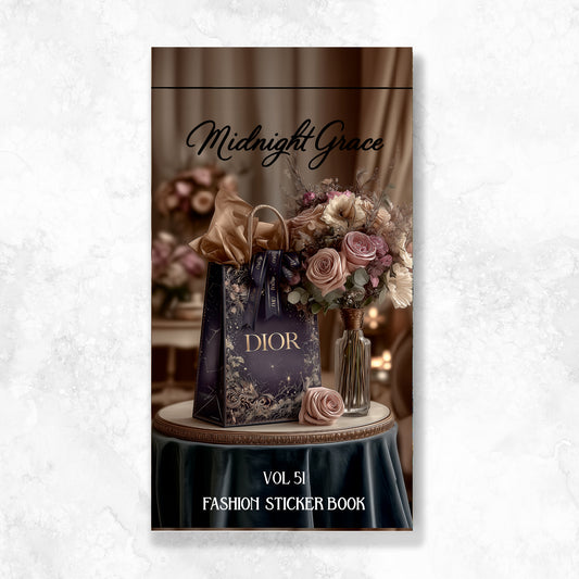 Midnight Grace Exclusive Fashion Sticker Book VOL 51