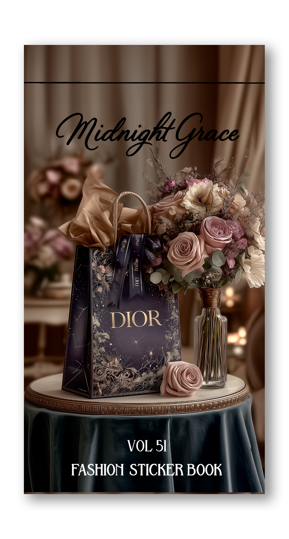 Midnight Grace Exclusive Fashion Sticker Book VOL 51