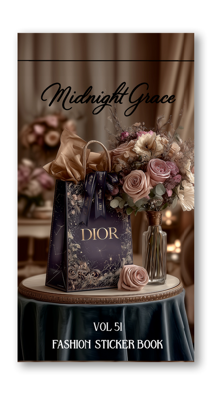 Midnight Grace Exclusive Fashion Sticker Book VOL 51