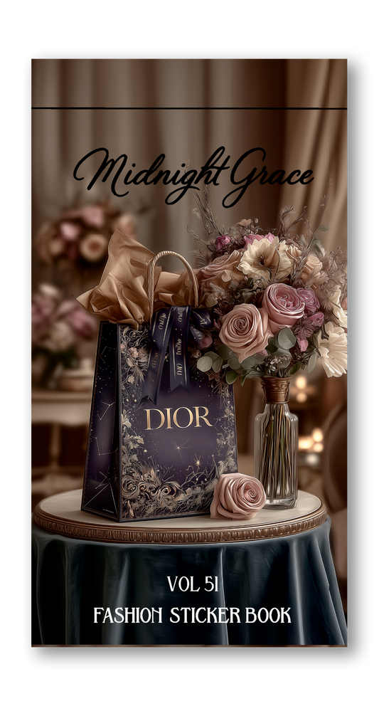 Midnight Grace Exclusive Fashion Sticker Book VOL 51