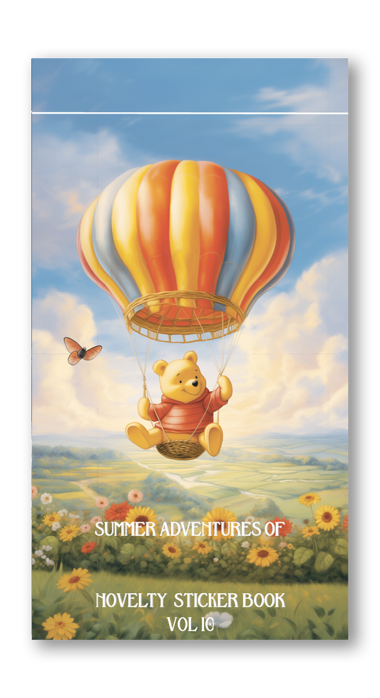 Novelty Sticker Book VOL 10 Summer Adventures
