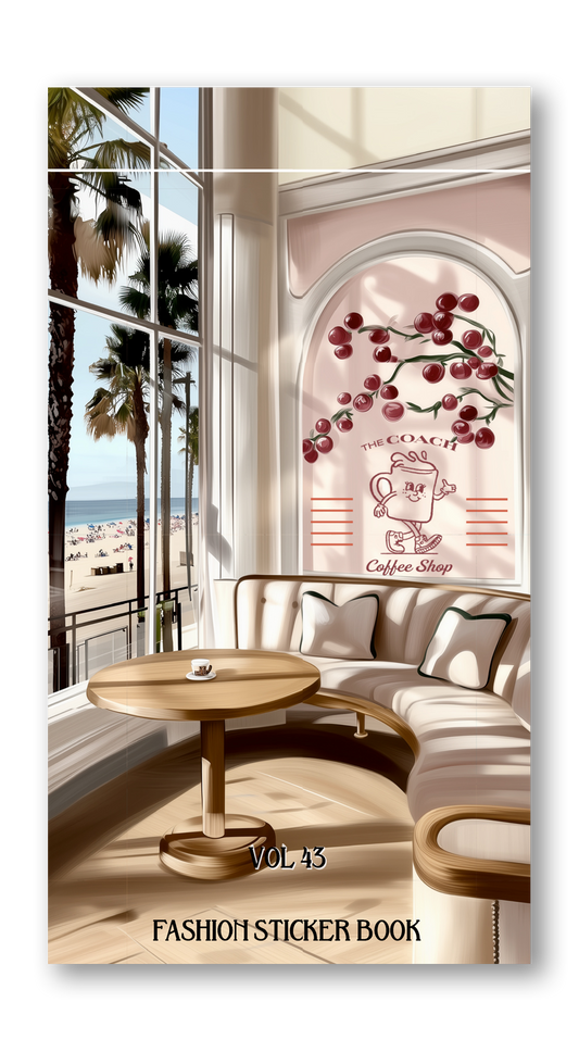 Fashion Sticker Book VOL 44