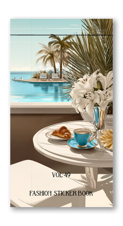 Tropics Fashion Sticker Book VOL 49