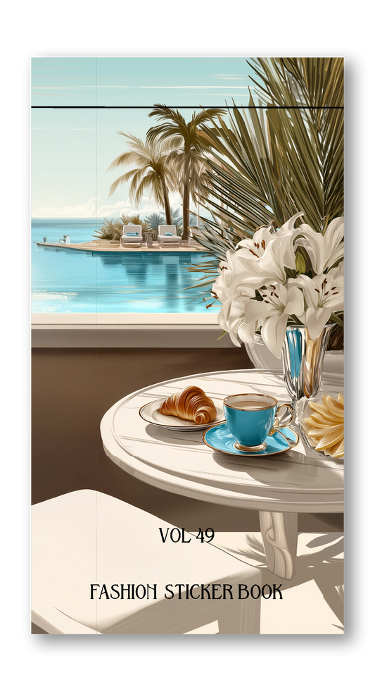 Tropics Fashion Sticker Book VOL 49