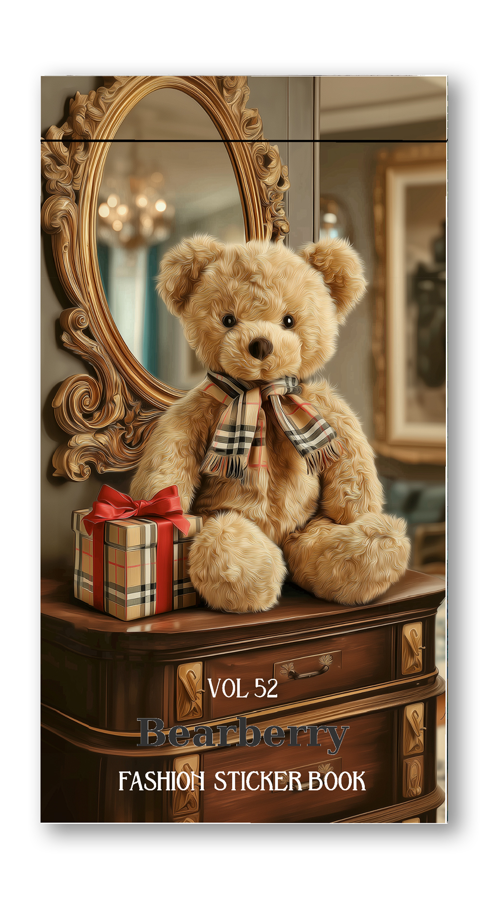 BearBerry Exclusive Fashion Sticker Book VOL 52