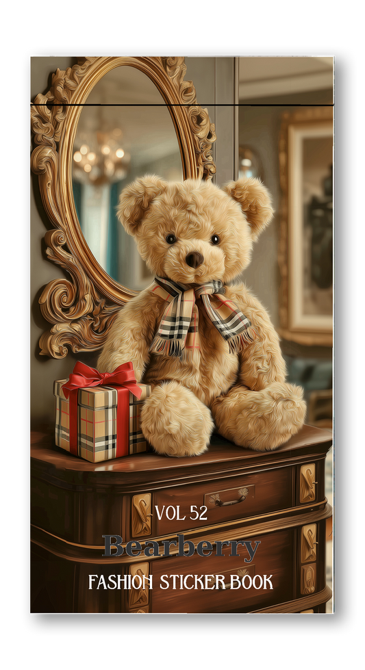 BearBerry Exclusive Fashion Sticker Book VOL 52