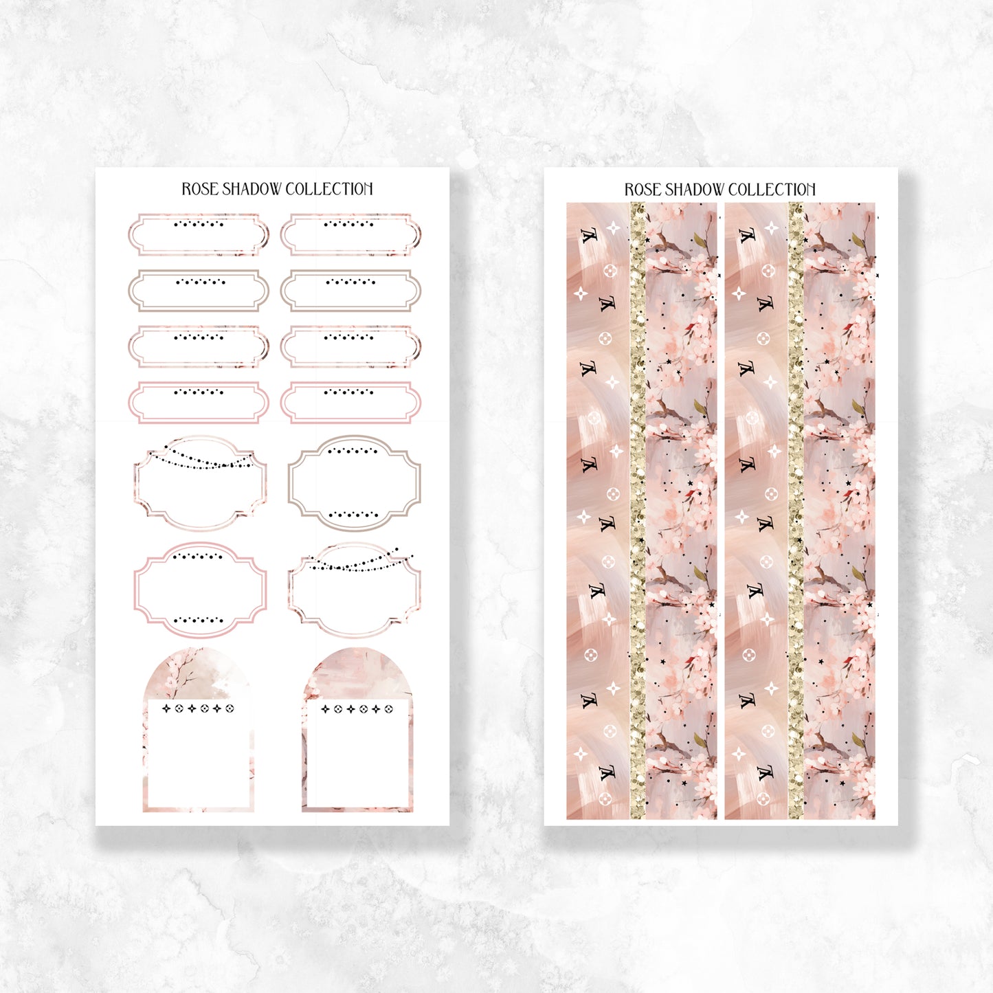 LV Cherry Blossom Exclusive Fashion Sticker Book (VOL 18)