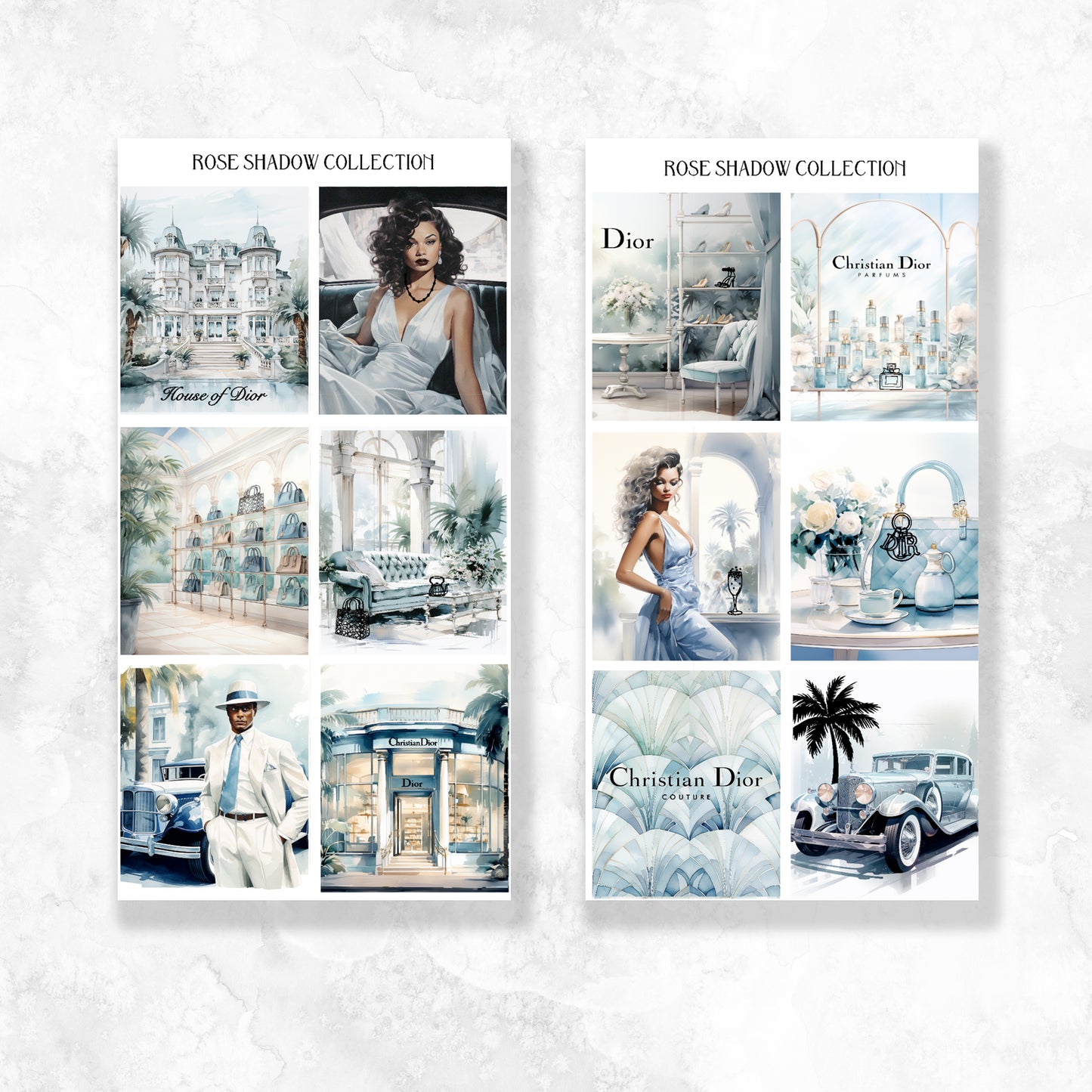 House of Dior Exclusive Fashion Sticker Book (VOL 16)