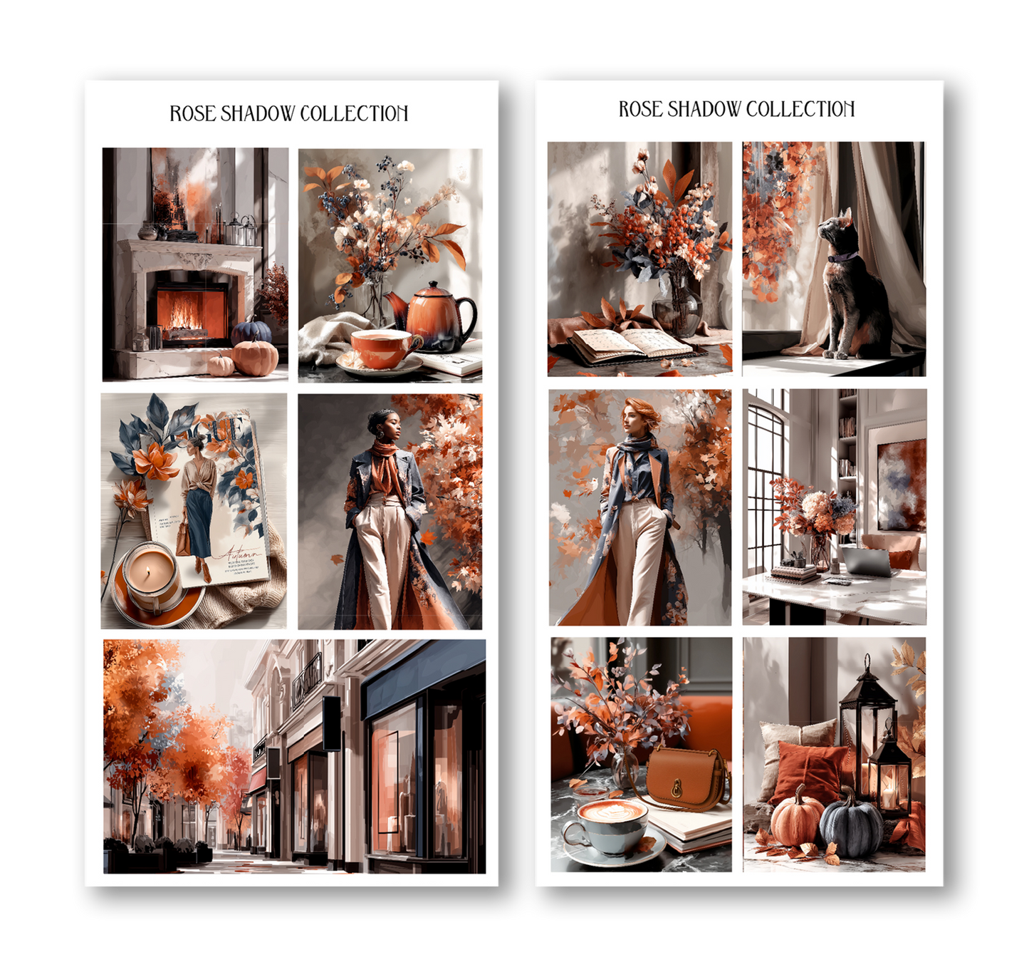 Autumn in Vague Exclusive Fashion Sticker Book VOL 50