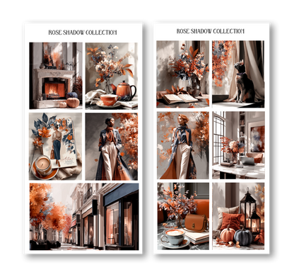 Autumn in Vague Exclusive Fashion Sticker Book VOL 50