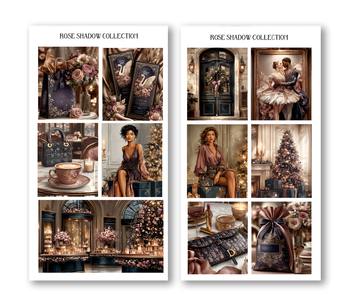 Full Boxes ONLY Midnight Grace Fashion Sticker book VOL 51