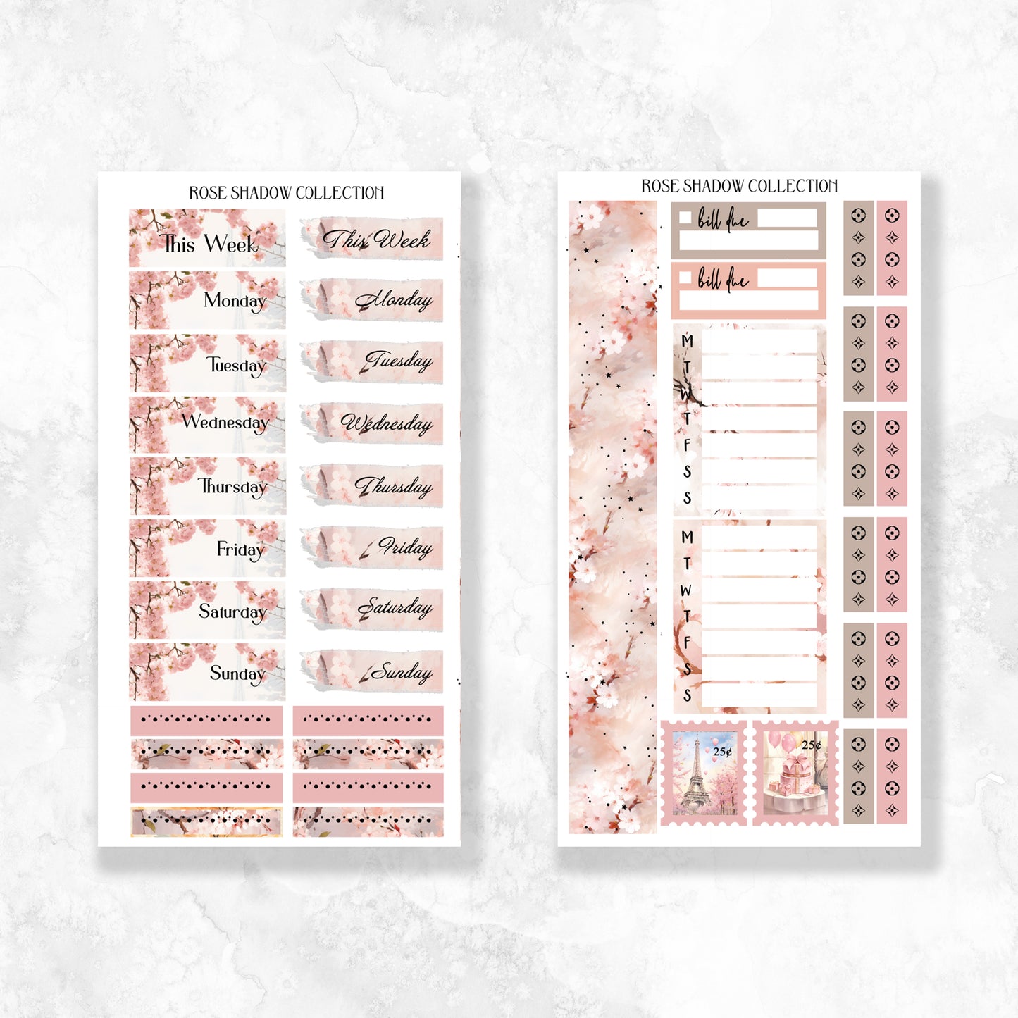 LV Cherry Blossom Exclusive Fashion Sticker Book (VOL 18)