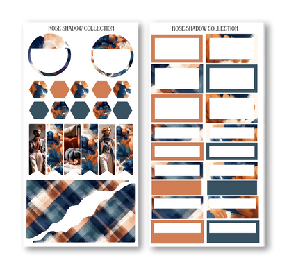 Autumn in Vague Exclusive Fashion Sticker Book VOL 50