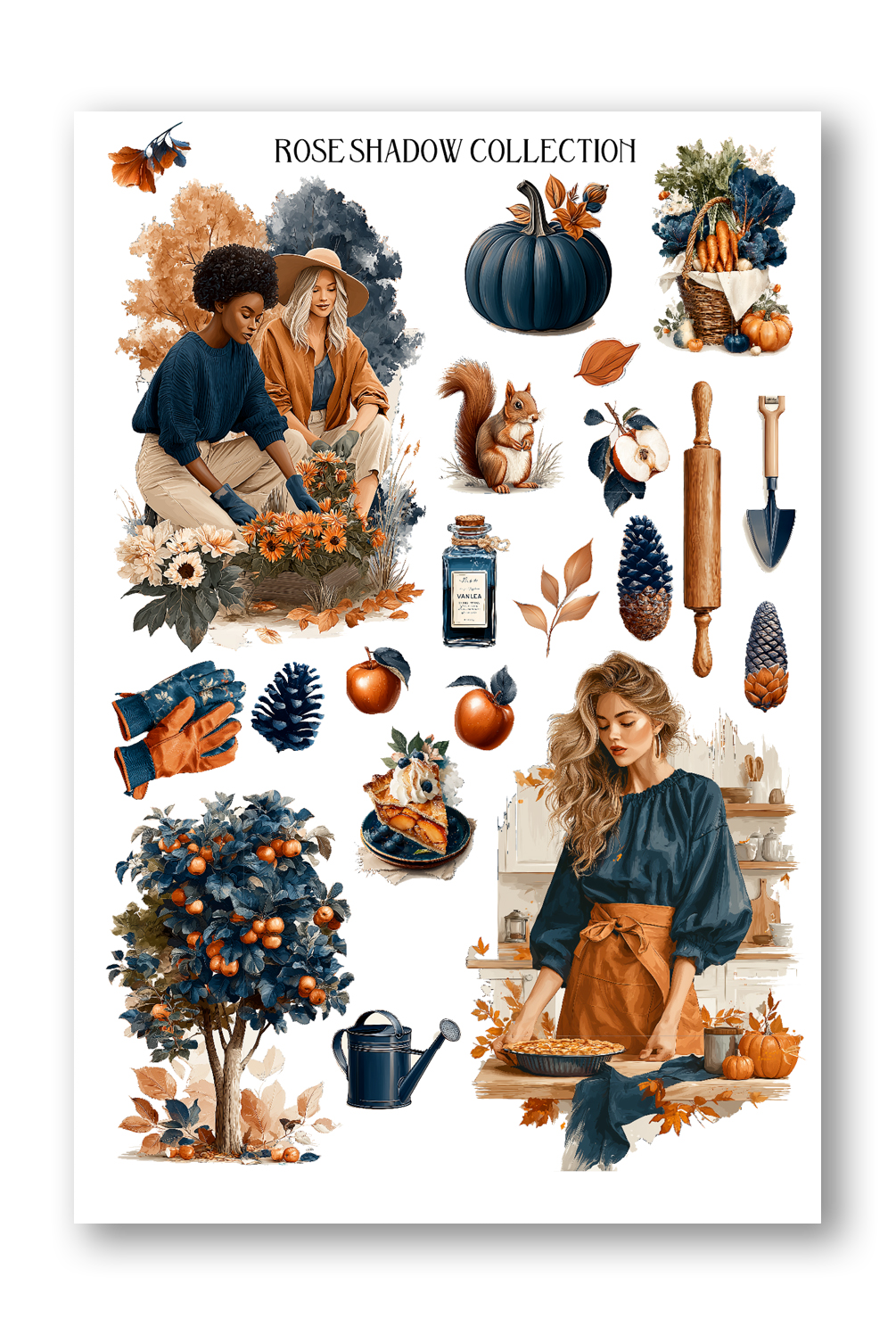 Fall Activity sheet Autumn In Vague Journaling Sheets VOL 50