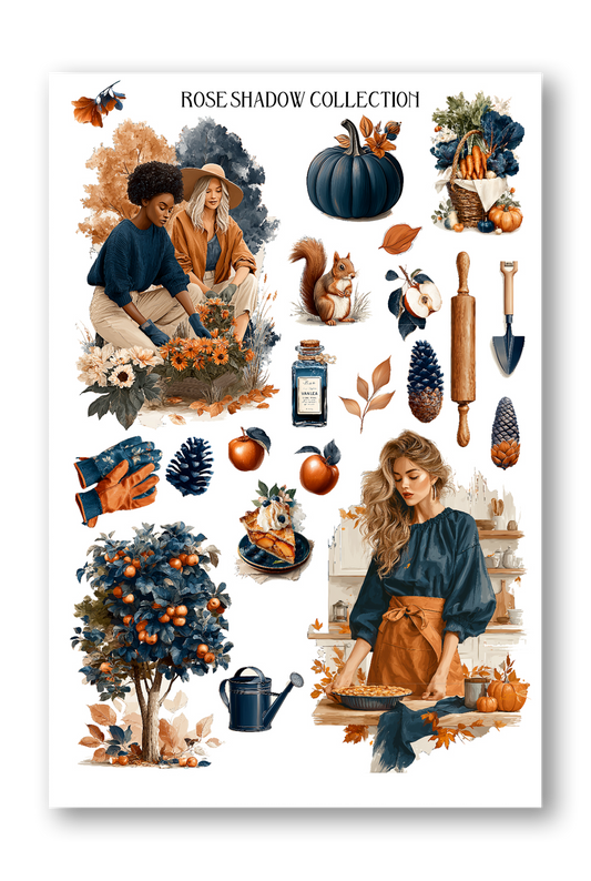 Fall Activity sheet Autumn In Vague Journaling Sheets VOL 50