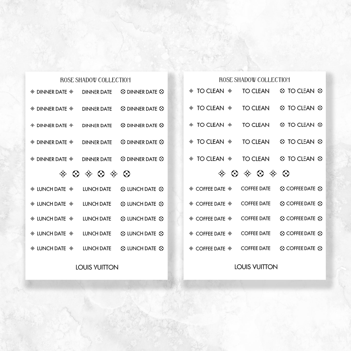 Script Sticker Book VOL 1