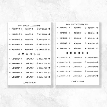 Script Sticker Book VOL 1