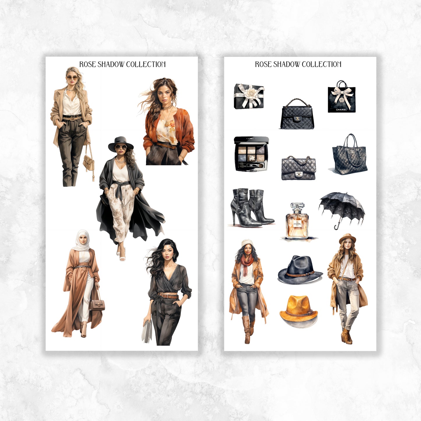Chanel Fall Exclusive Fashion Sticker Book (VOL 14)