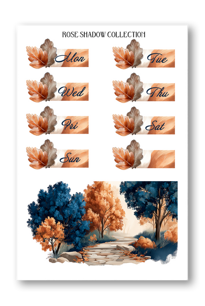 Autumn in Vague Journaling Collection VOL 50