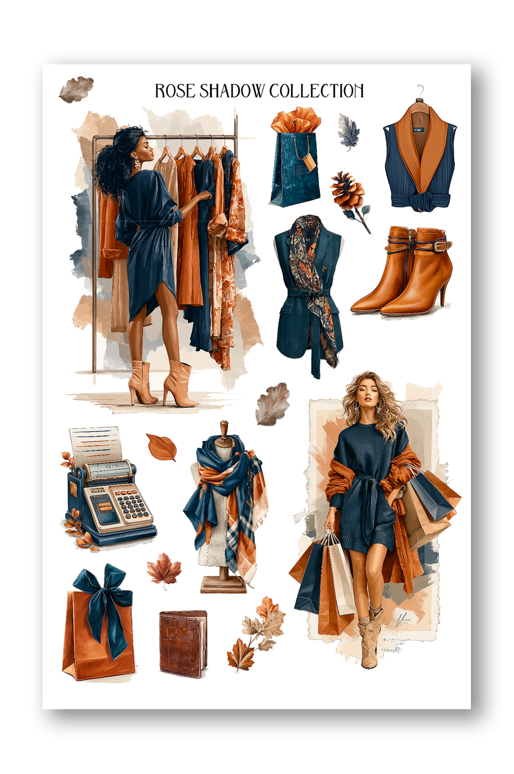 Autumn in Vague Journaling Collection VOL 50