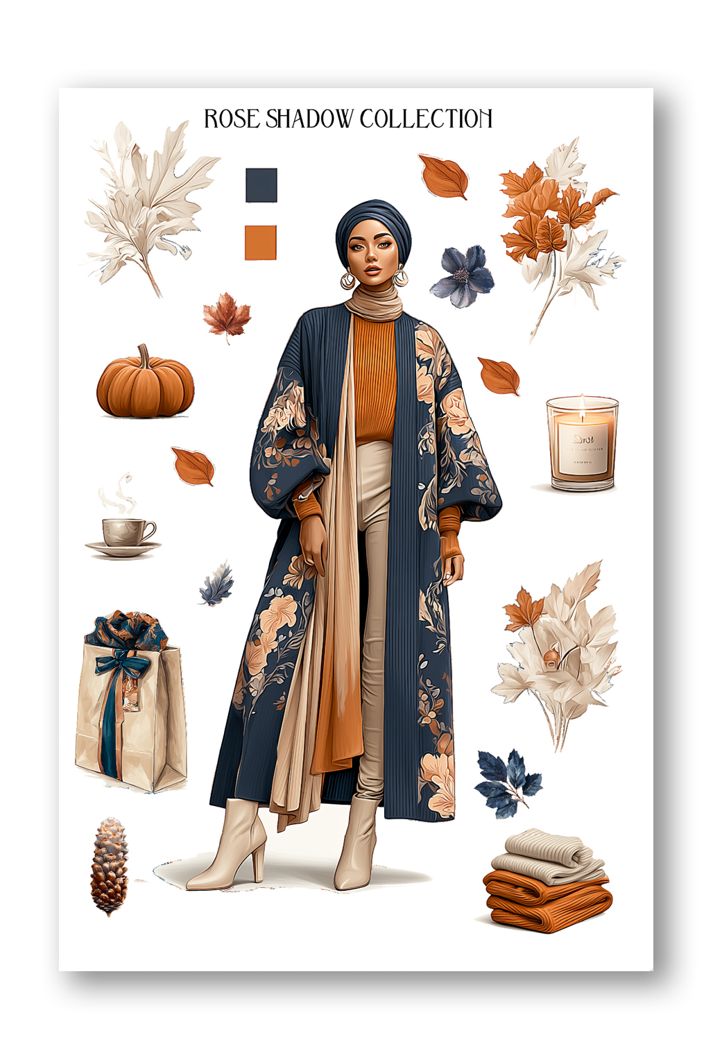 Autumn in Vague Journaling Collection VOL 50