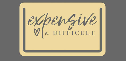 Expensive & difficult Bookmark