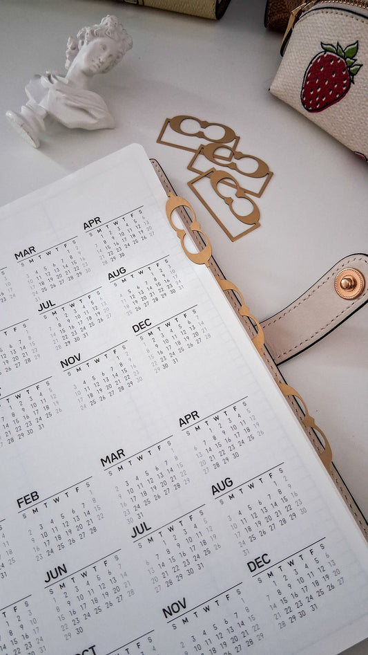 Strawberry Crush Collection Bookmark tabs (SET OF 2)