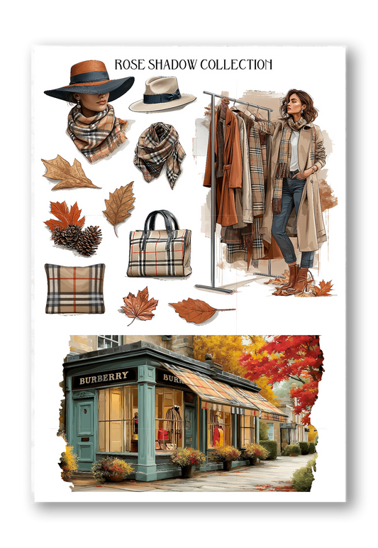 Shopping Sheet BearBurry Collection Journaling sheet