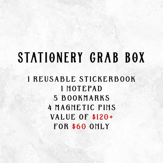 Stationery Grab Box $60 Only value of $120+