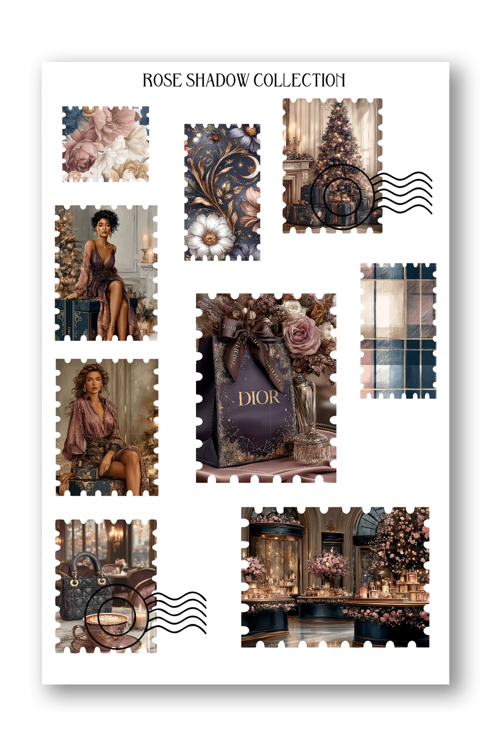 Stamps Journaling Sheets VOL 51