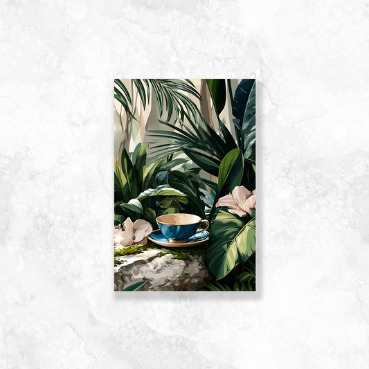 Tea cup Dashboard Stickerbook VOL 48