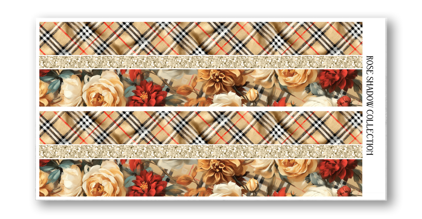 Bottom Washi Add on sheet BearBerry Stickerbook VOL 52