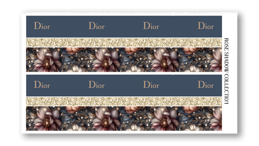 Bottom Washi Add on sheet Midnight Grace Stickerbook VOL 51