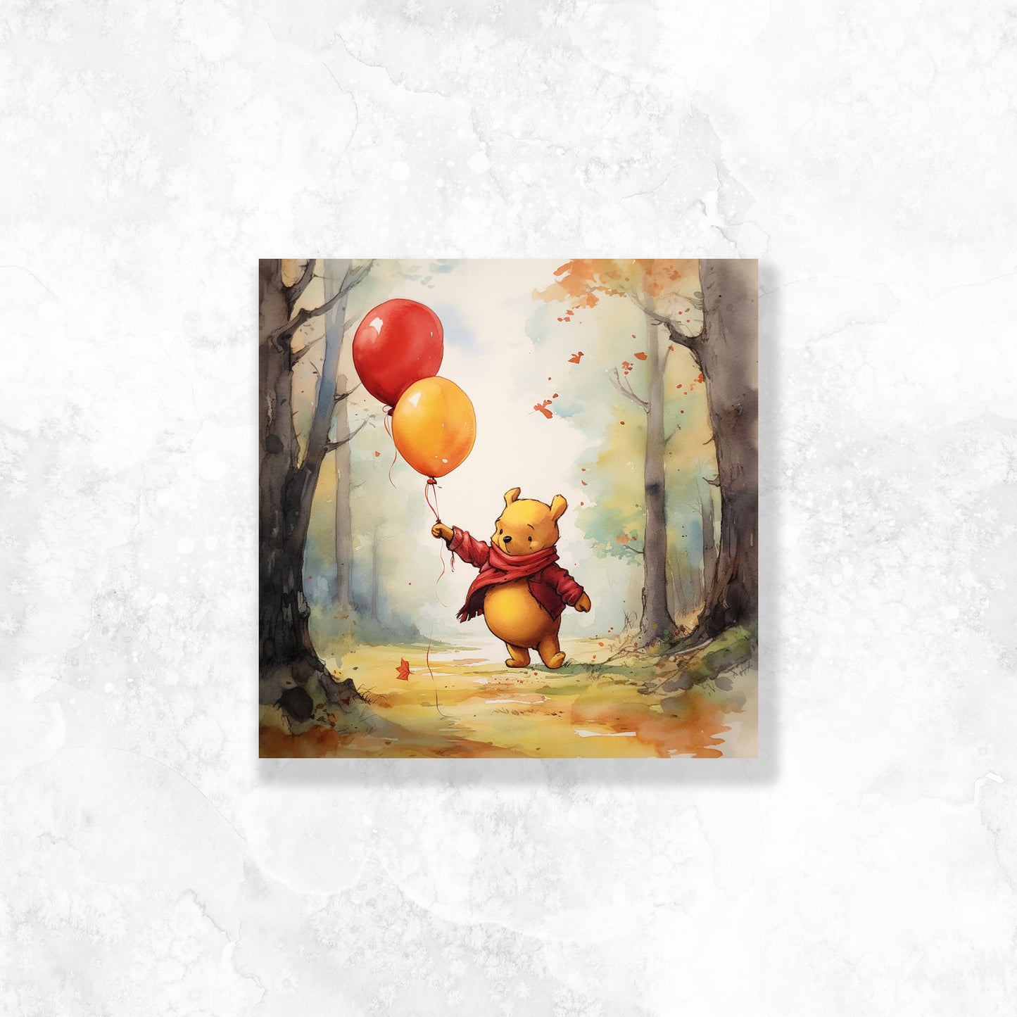 Winnie with Balloons Dashboard