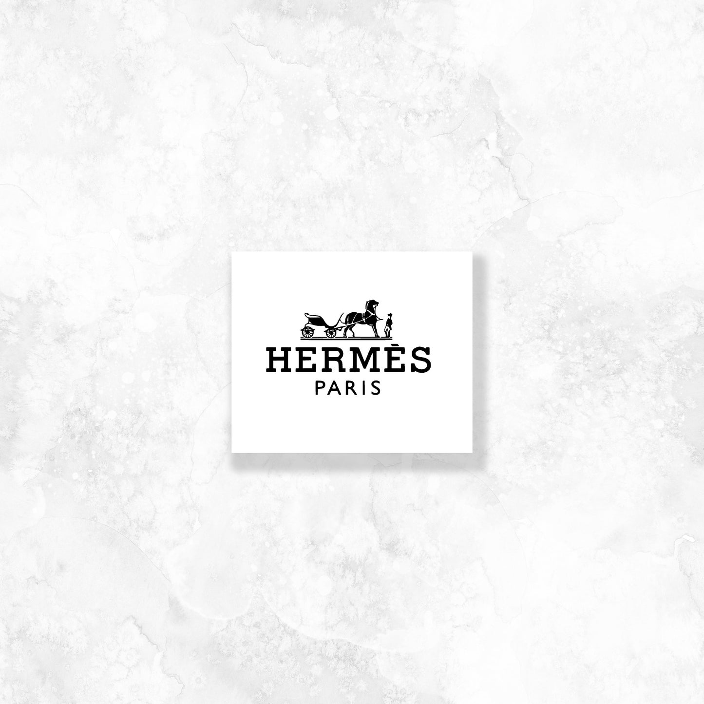 Hermes Designer Logo Vellum Diecuts "Hermes"