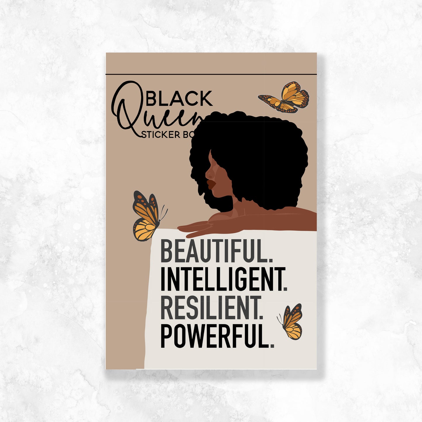 Black Queen Sticker Book