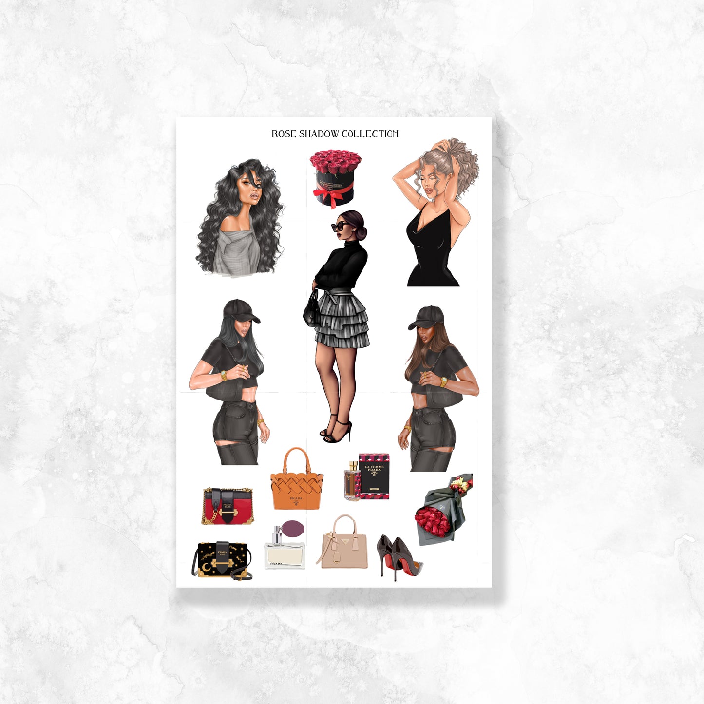 Prada Fashion Sticker Book (VOL 8 )